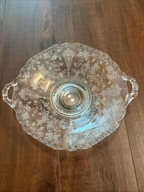 Cambridge Glass Company “Rose Point” Pattern - Vintage Collectible